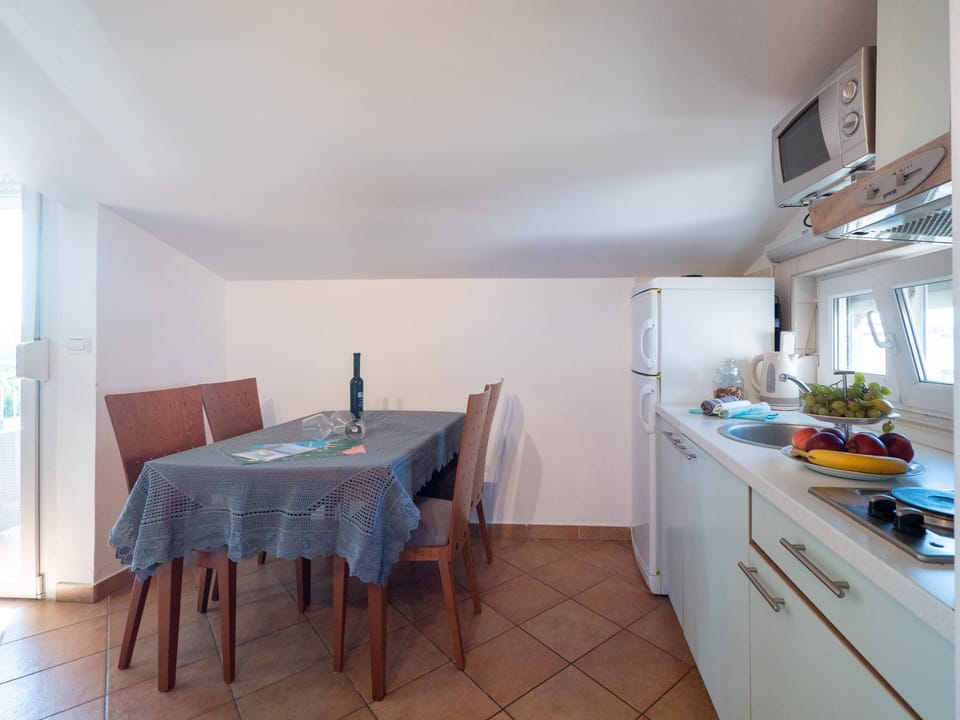 Dining room with kitchen