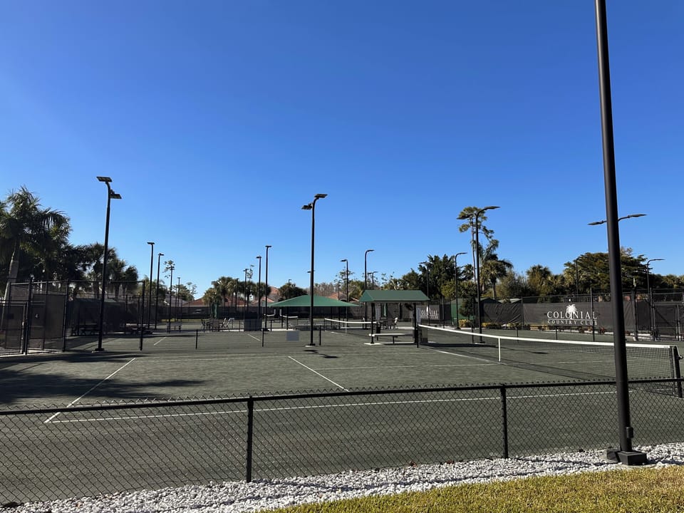 Tennis courts 