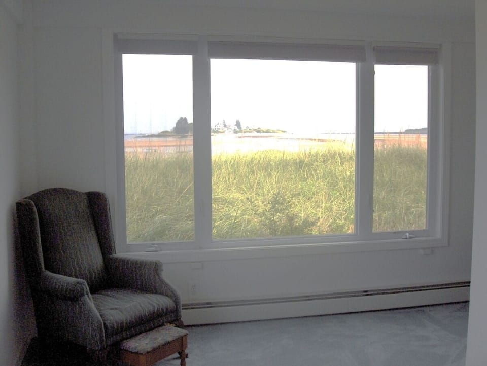 Gorgeous views from new bedroom picture windows.