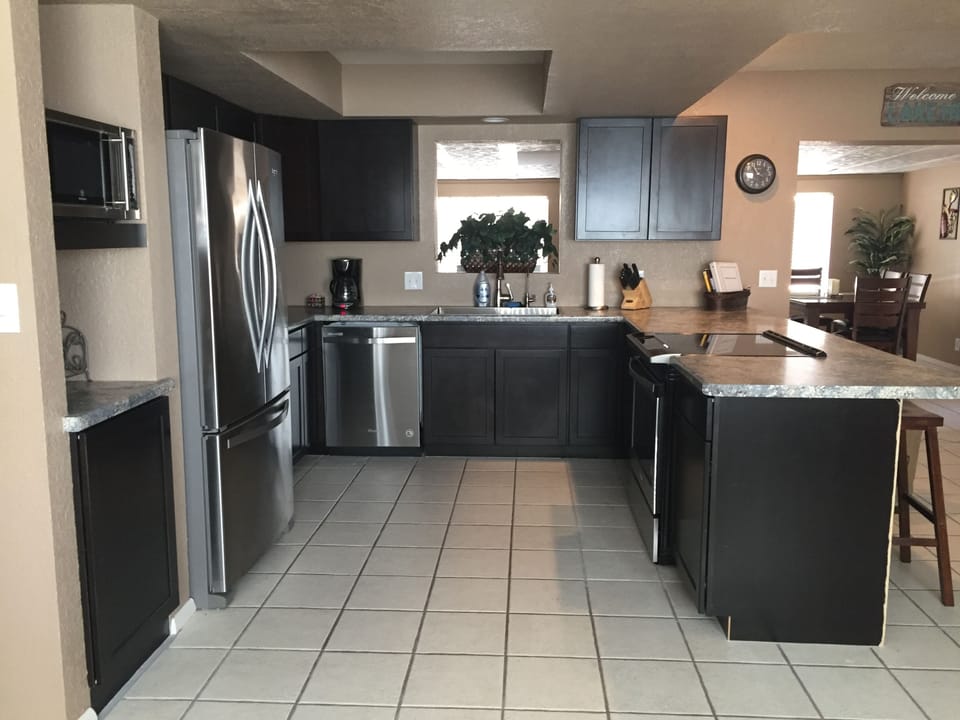 Remodeled kitchen in 2017.