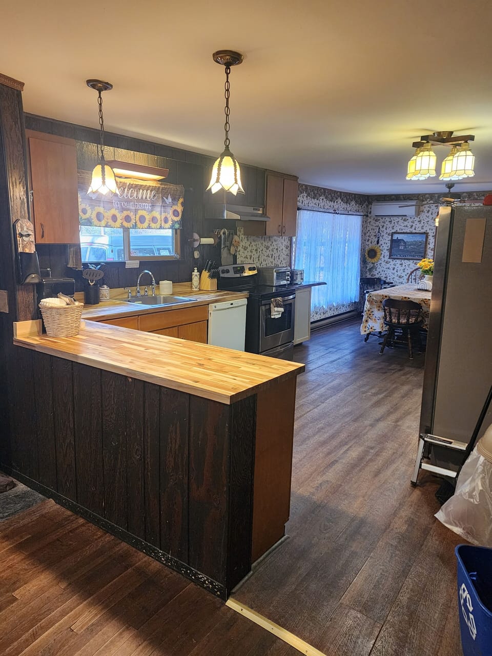 open to dining room