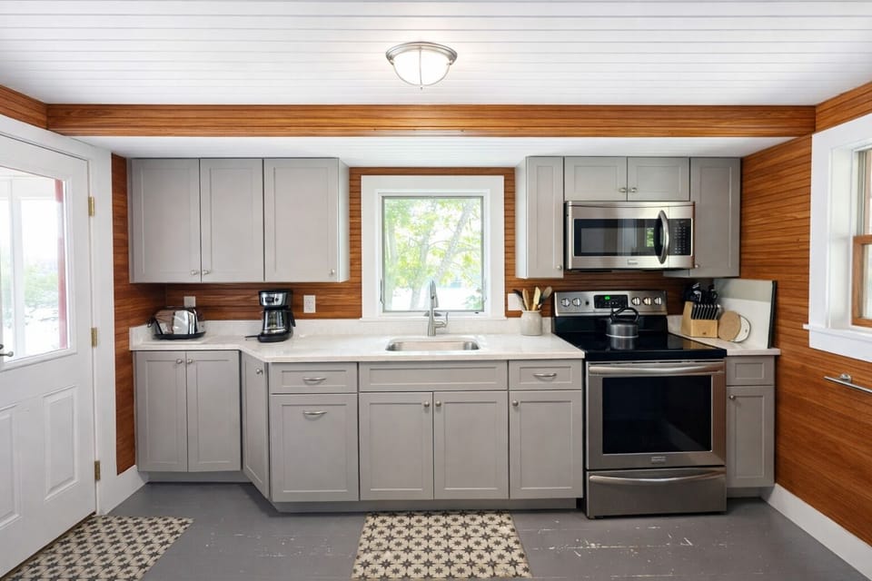Kitchen area.