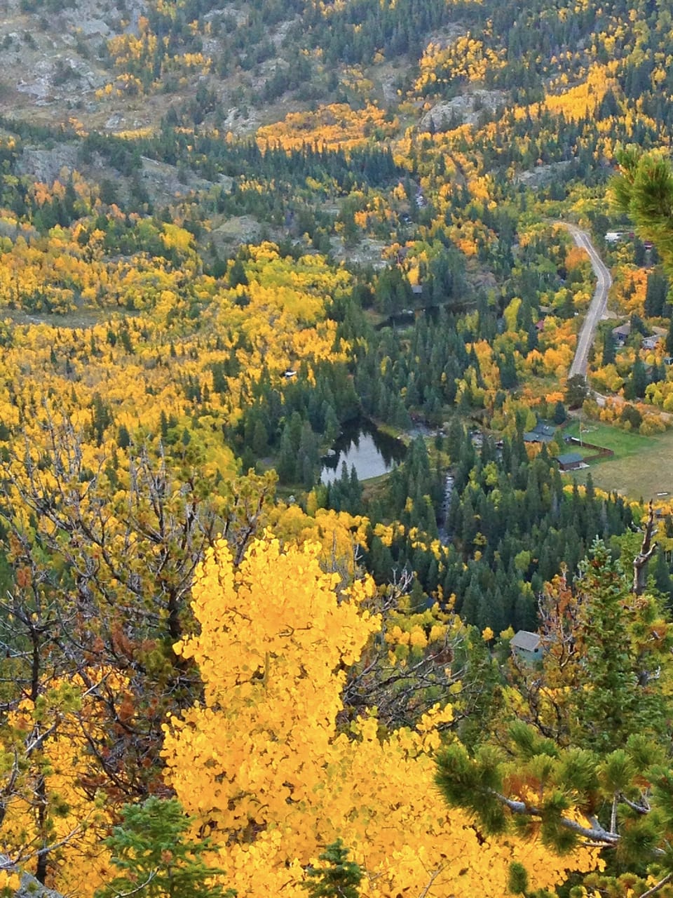 Road entering Eldora