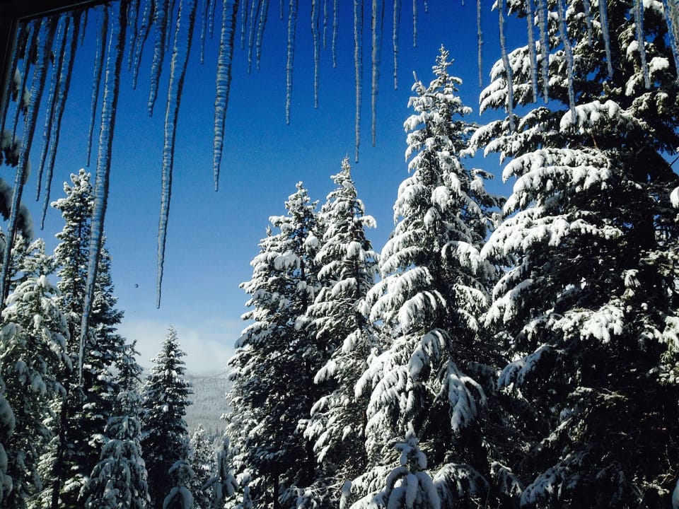 Beautiful view from bedroom window