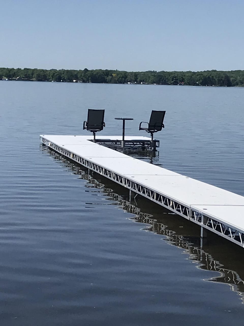 Lakeside seating