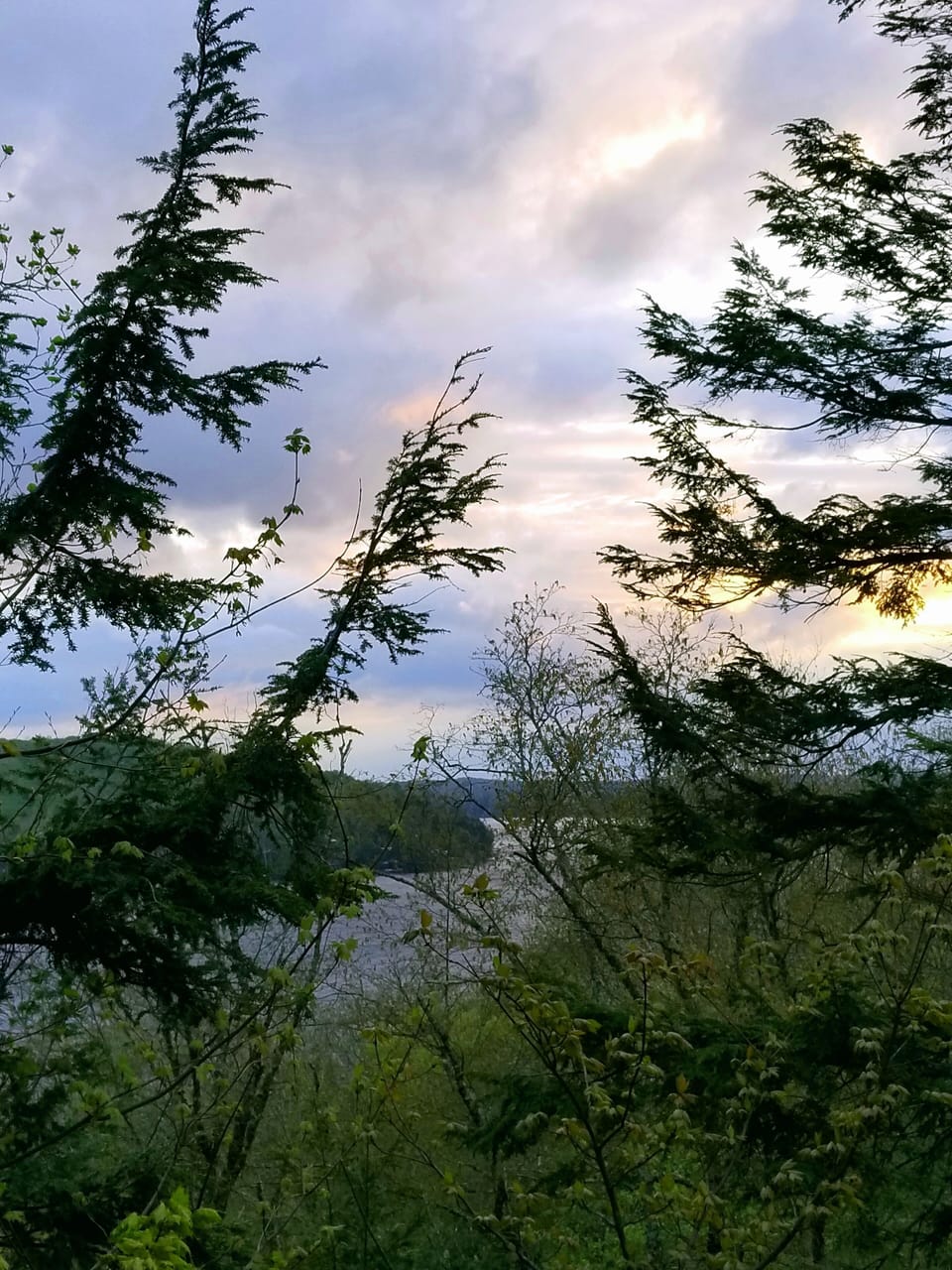 Canada Lake overlook from Rt 29