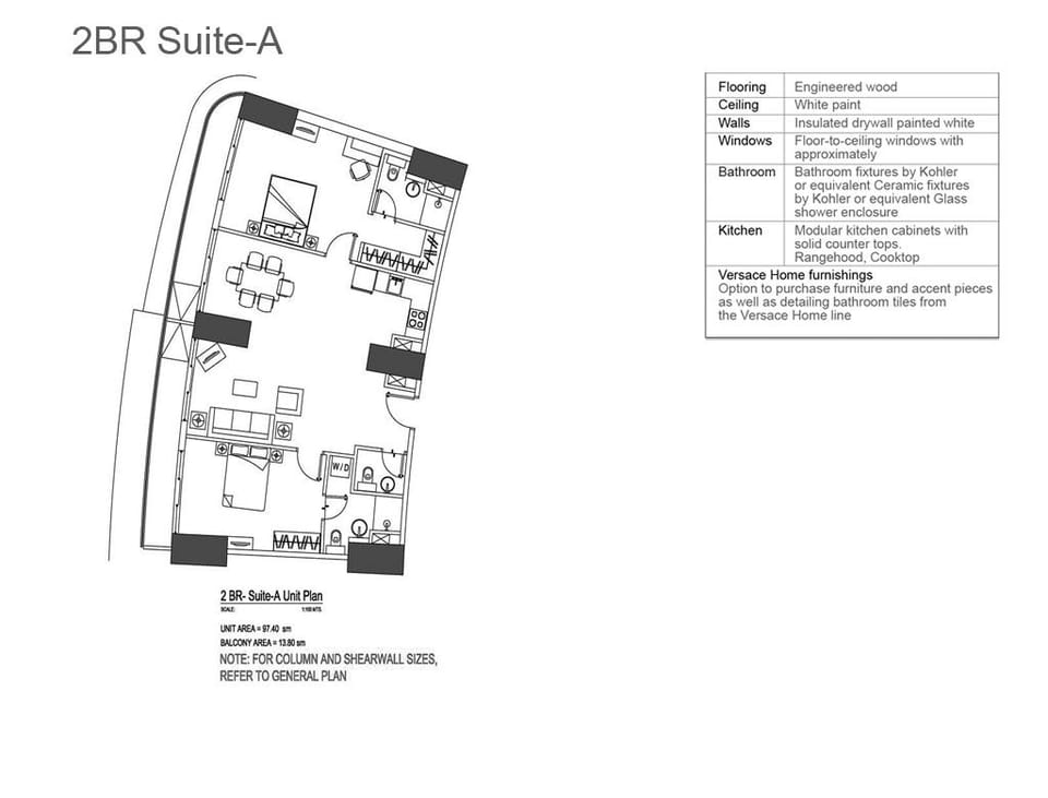 Spacious 2-Bedroom Deluxe @ Milano 808