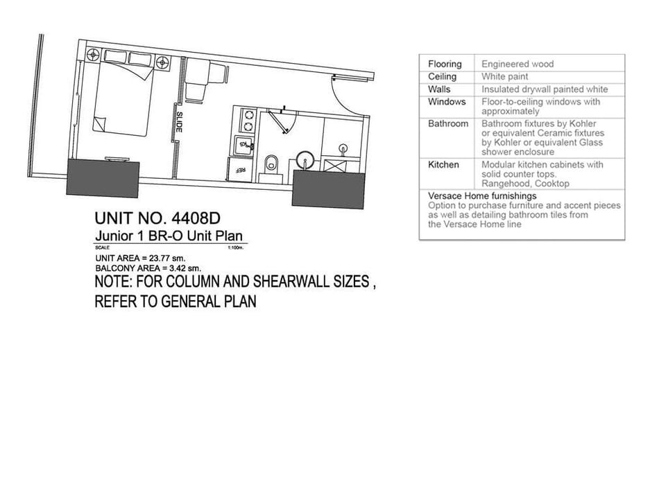  1BR Superior + Pool & GYM @Milano 4408D