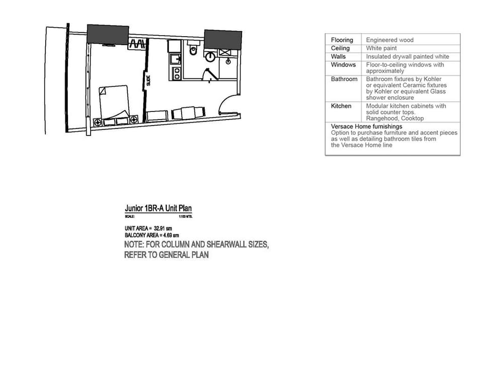 Modern Cosy 1-BR Superior @ Milano 1907A