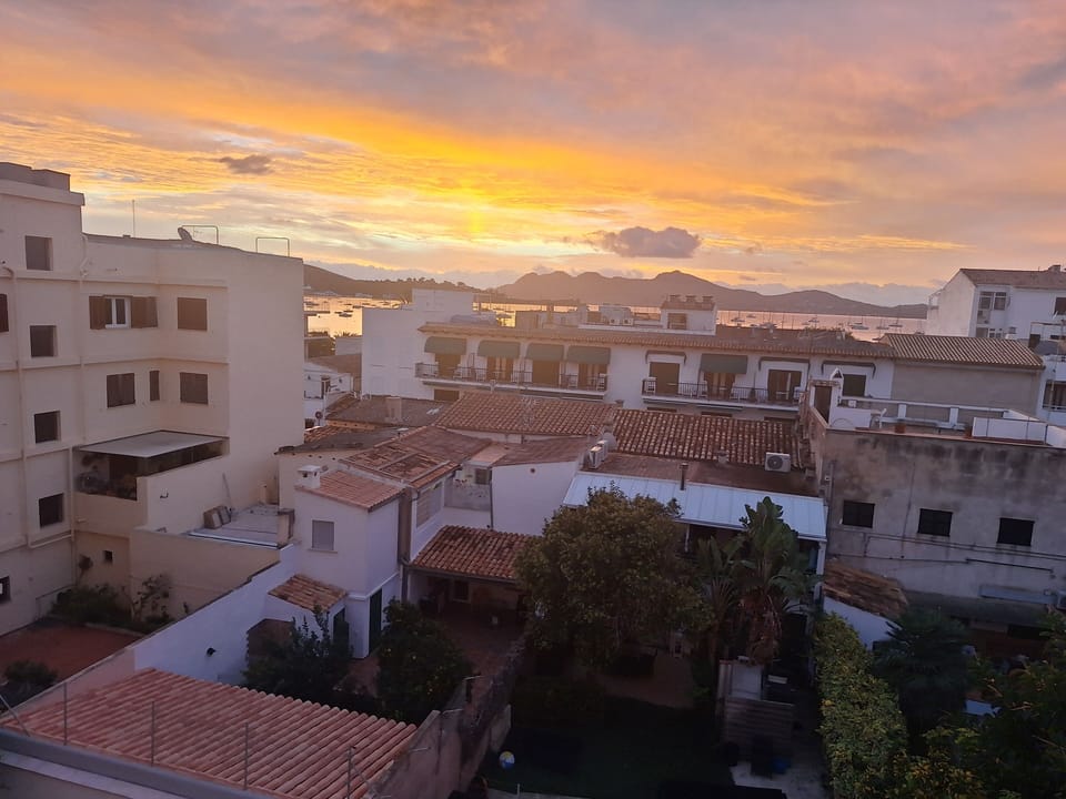 Sunrise from apartment