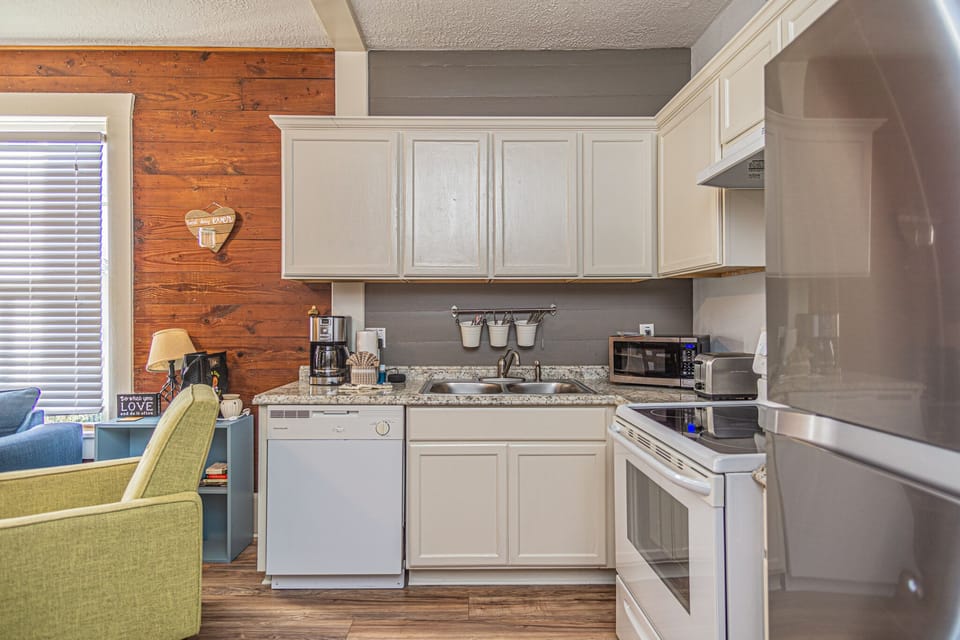 Prepare your favorite food here if you decided to stay in