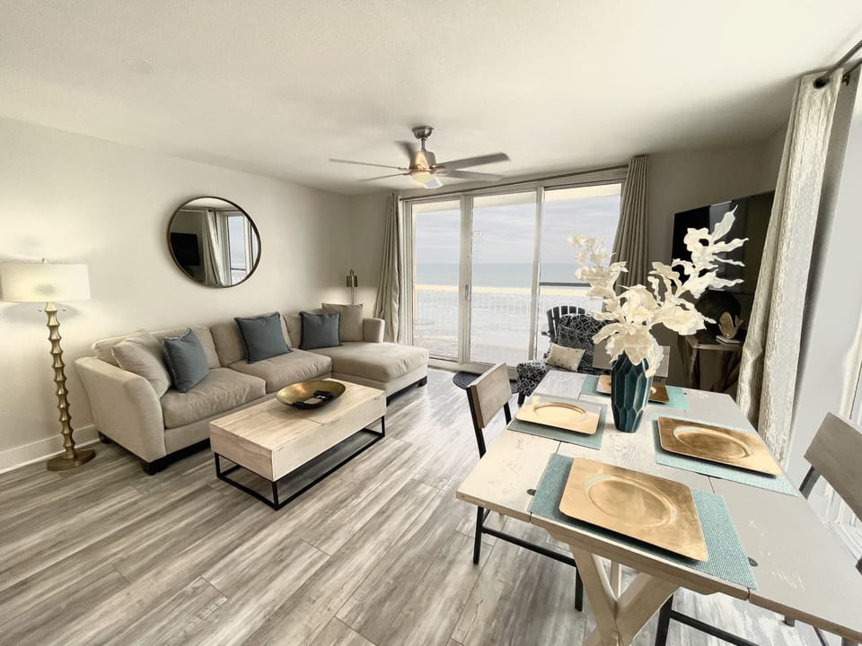 Beautifully curated décor paired with comfortable furnishings throughout.