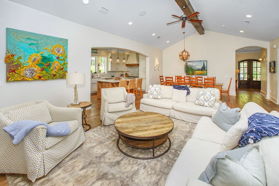 Hidden Cypress - Seagrove - First Floor - Living Area