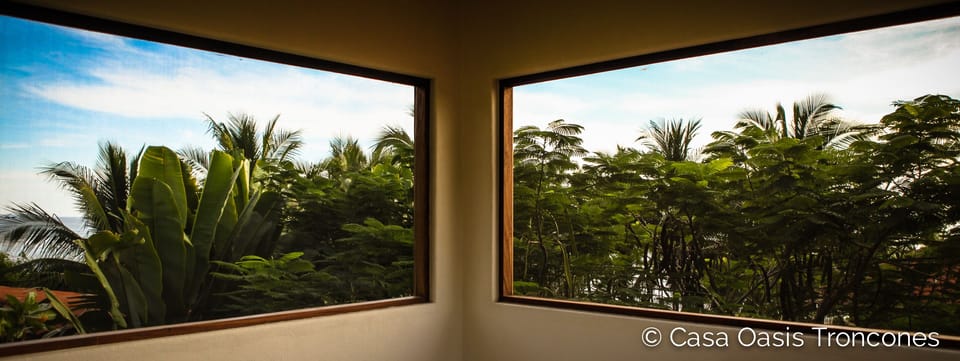 Some panoramic views from the crow's nest loft master bedroom — Casa Oasis