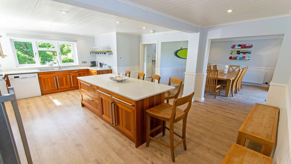 Kitchen for holiday cooking
