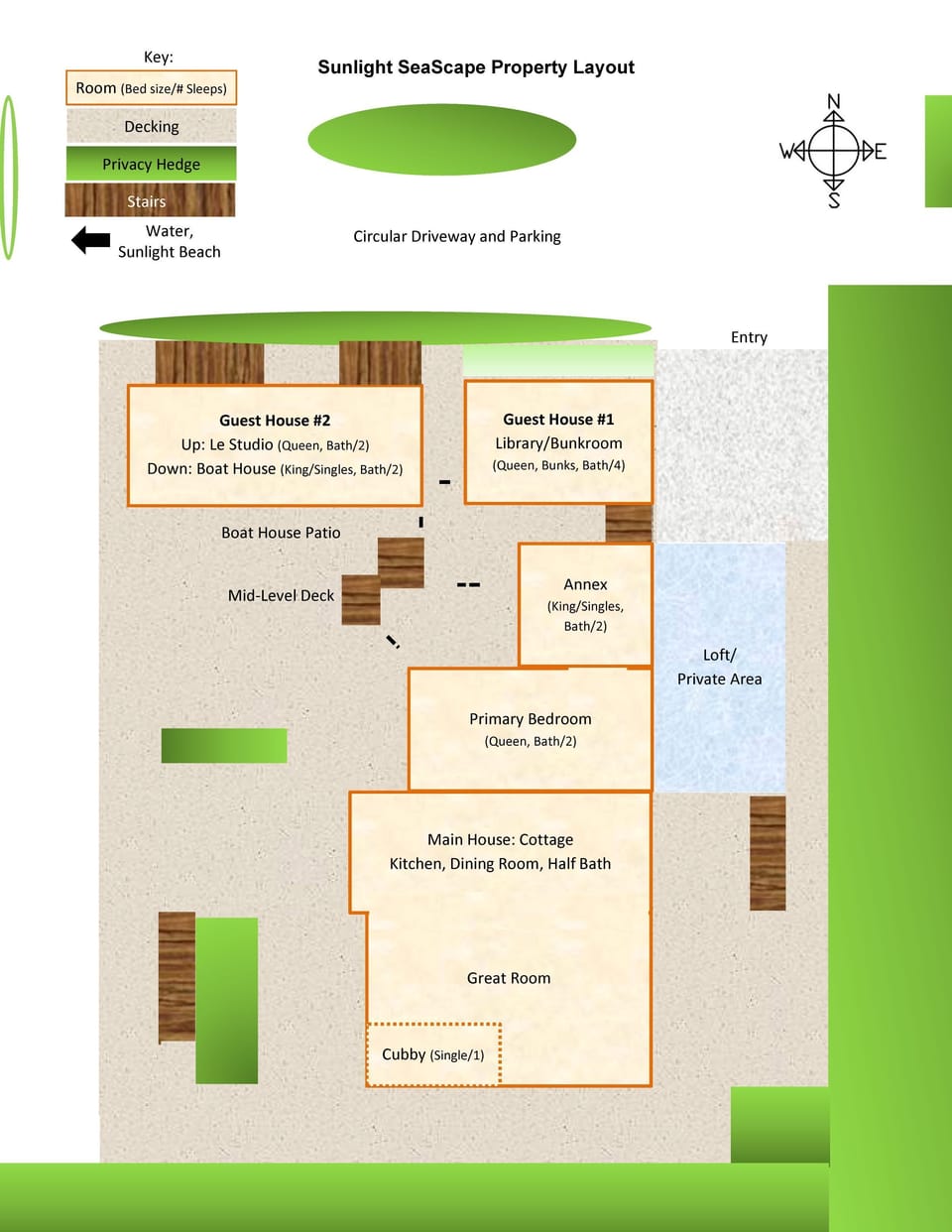 Sunlight SeaScape floor plan