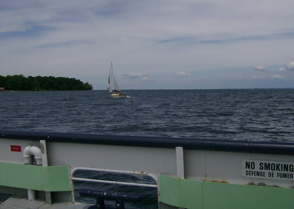 Ferry to Vermont. 15 minute drive to the Essex Ferry!