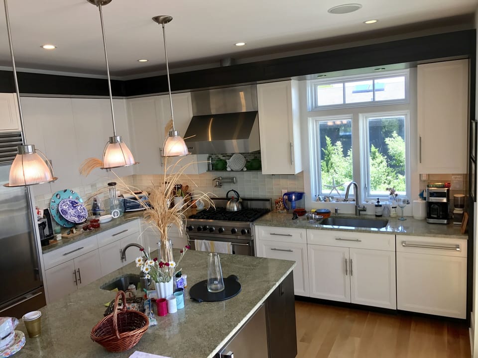 A fully equipped cooks kitchen