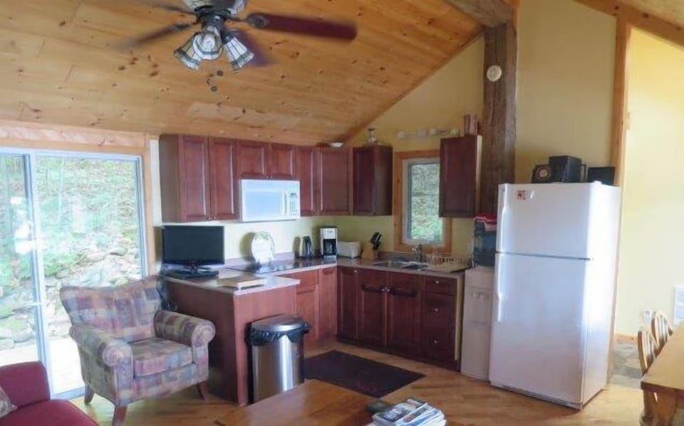 Open concept kitchen
