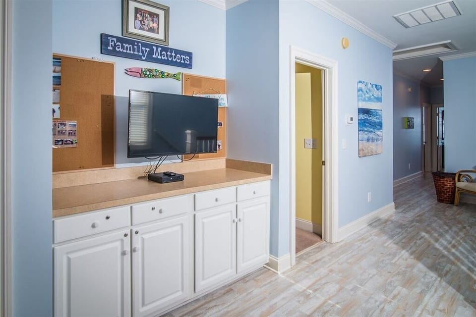 Kids TV nook upstairs hall way 