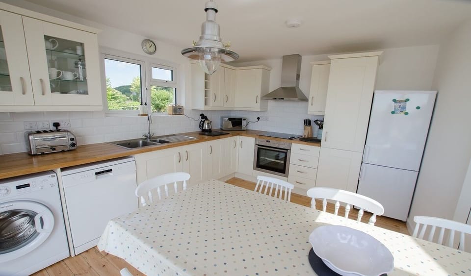 Kitchen for self catering in North Devon