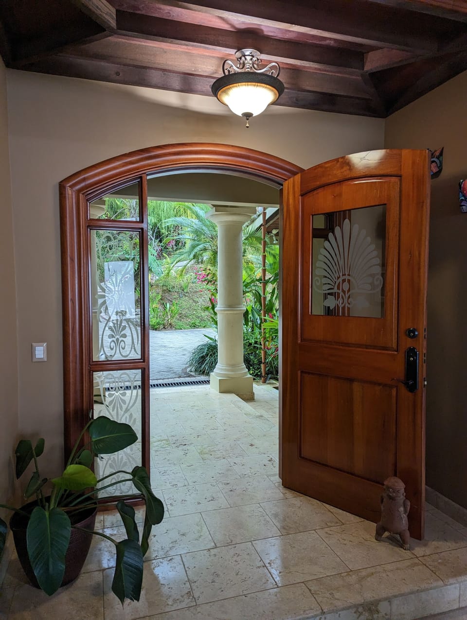 Front Door from inside home