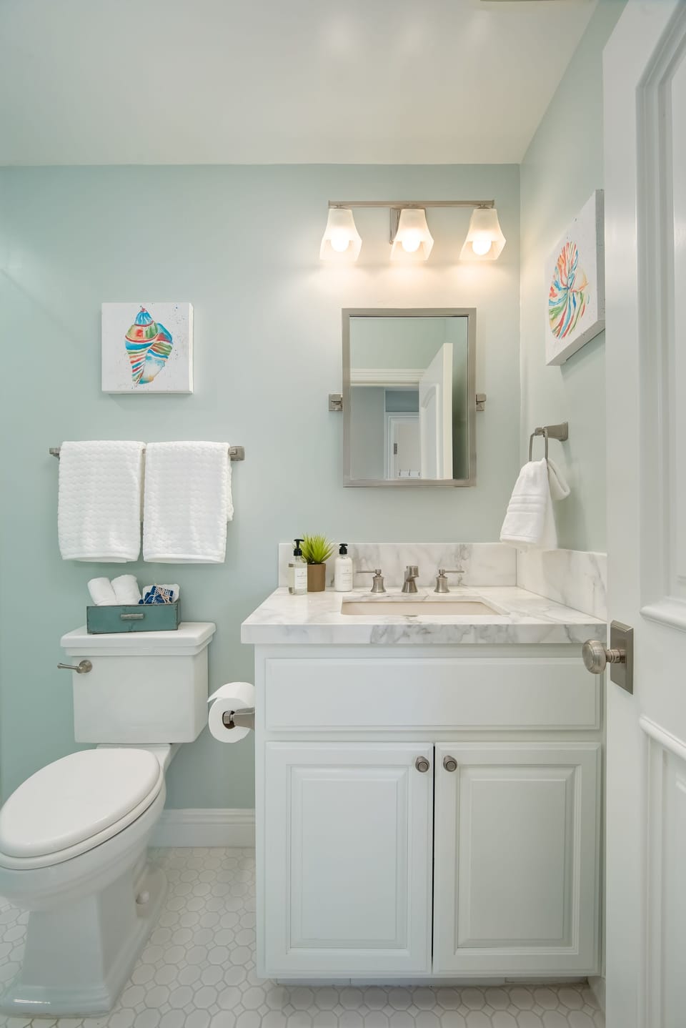 Bathroom #2, shared by Bedroom #2,#3, also the main home restroom