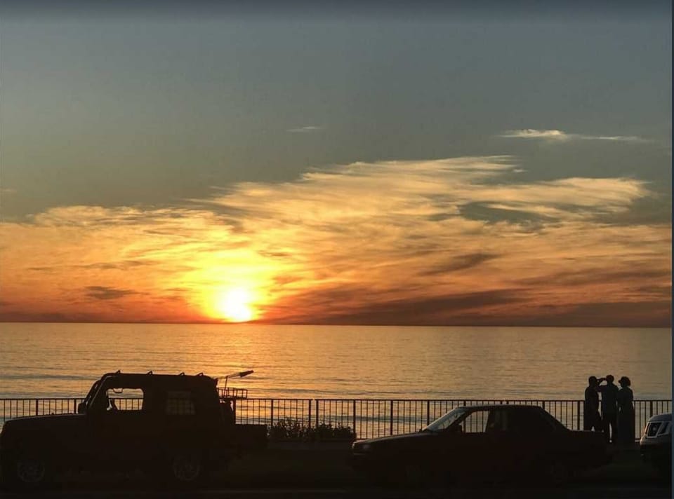 Front porch sunset.  We see a LOT of these