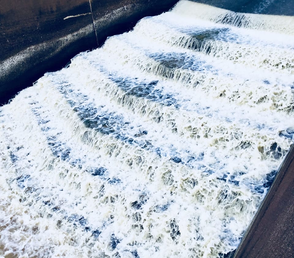 Sardis spillway