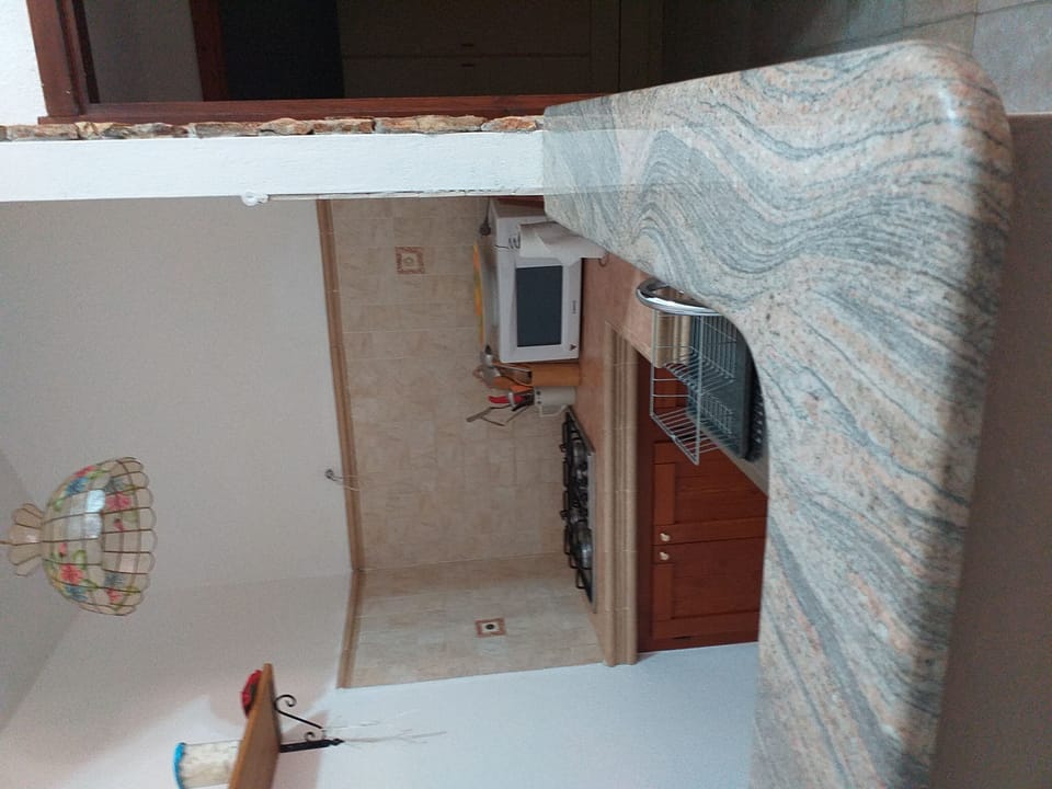 La cucina aperta sul soggiorno