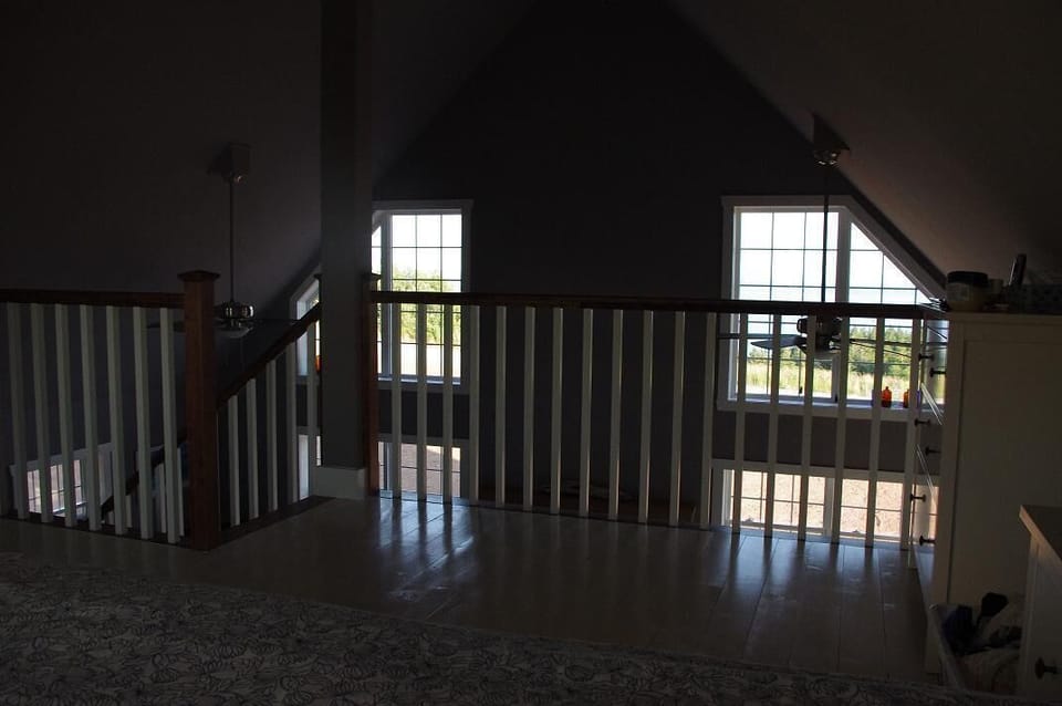 Loft upstairs.