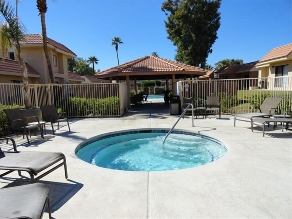 Hot tub , gazebo and pool