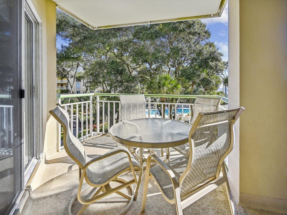 Private 2nd Floor Balcony at 206 Windsor Place