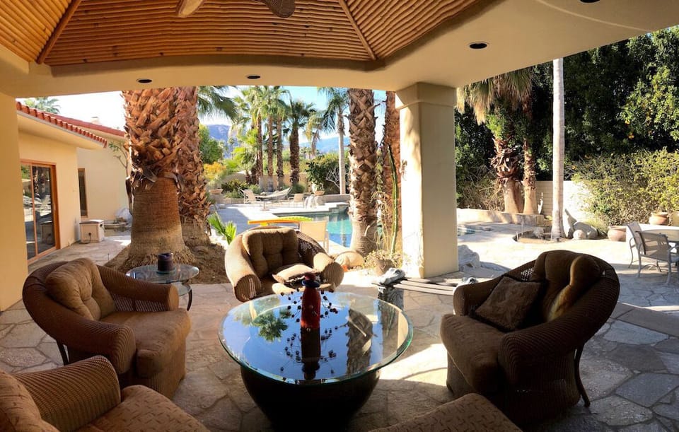 Outdoor Patio outside of TV area