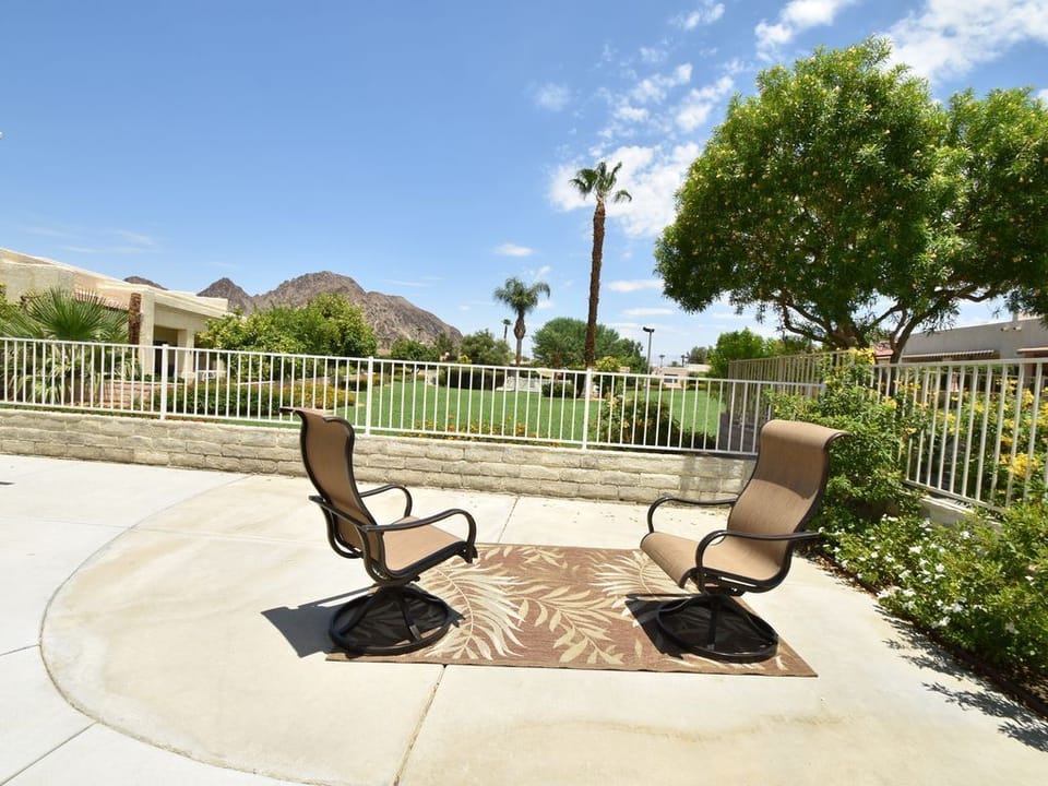 Mountain views from patio