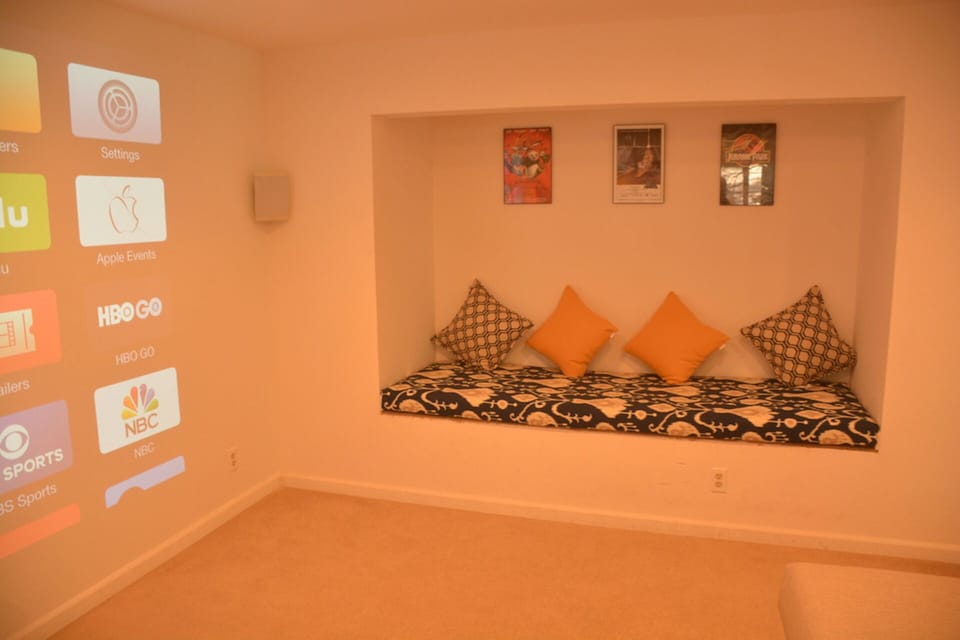 Cozy space to stretch/relax