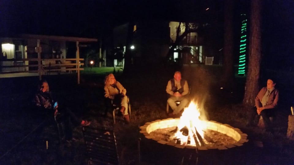 The Creek property Winter nights