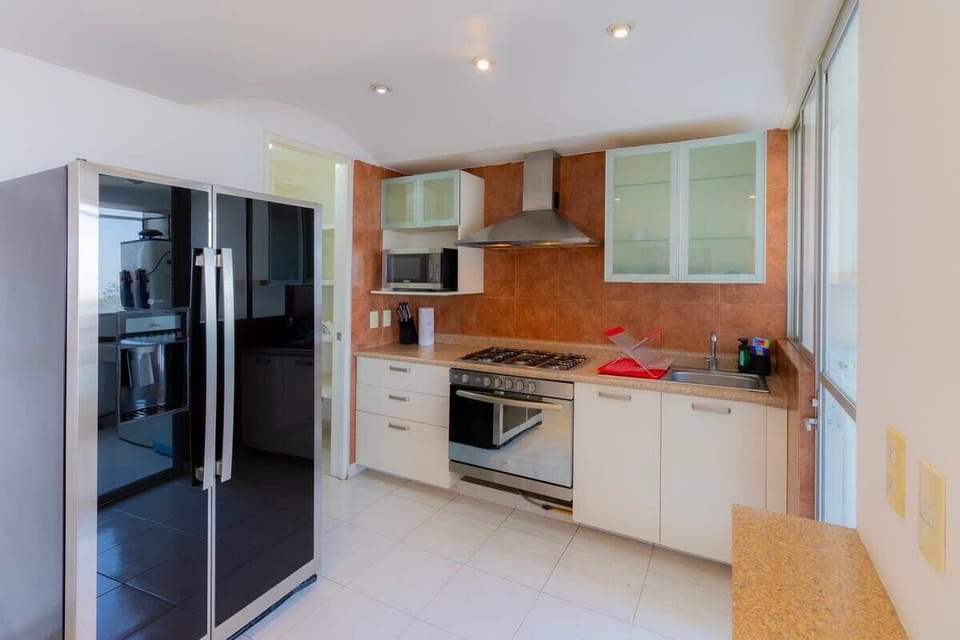 Modern appliances ready for your favorite recipes.


