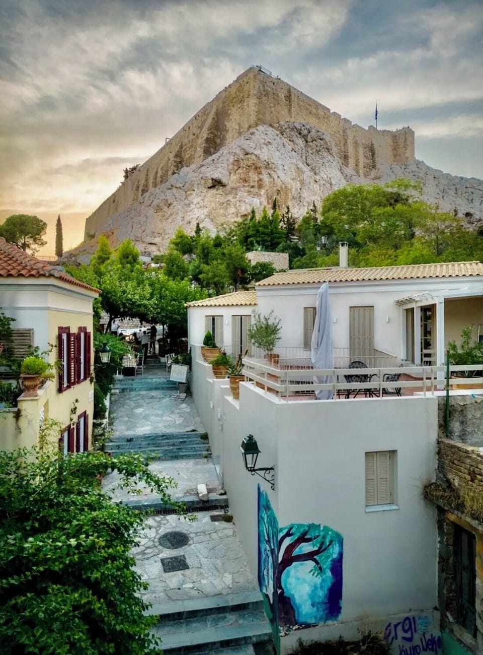 In the photo you can see your suite -Suite 1, in a beautiful complex of 3 suites