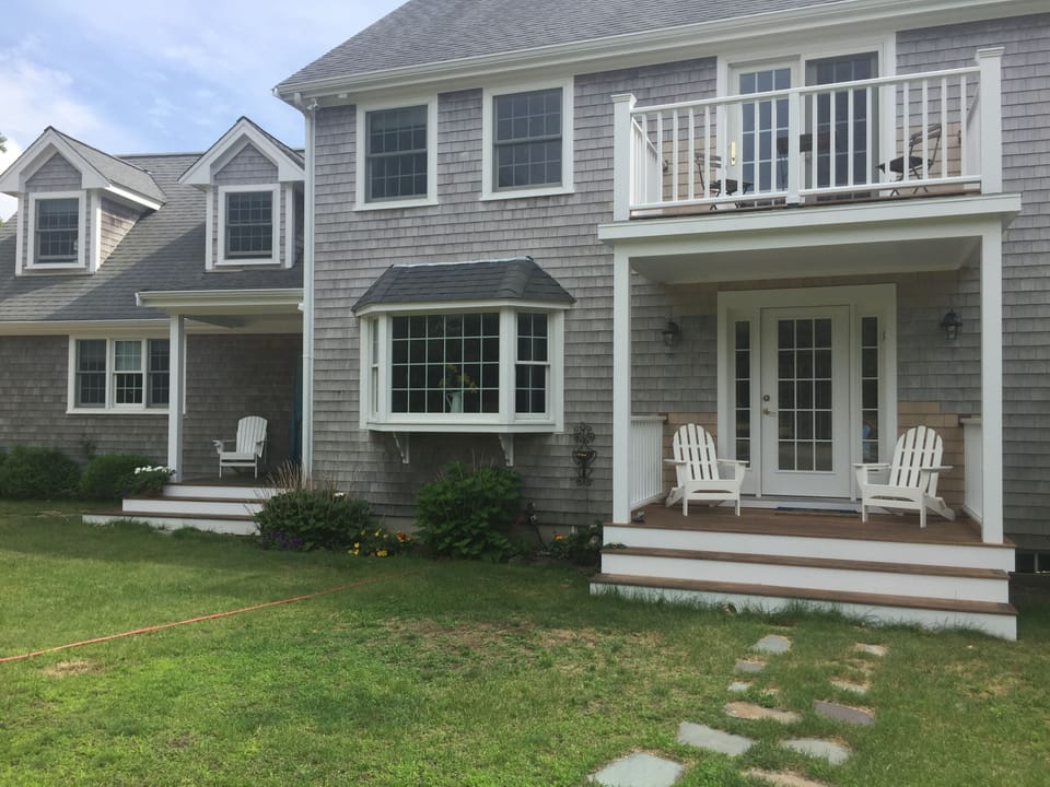 Front and exterior porches