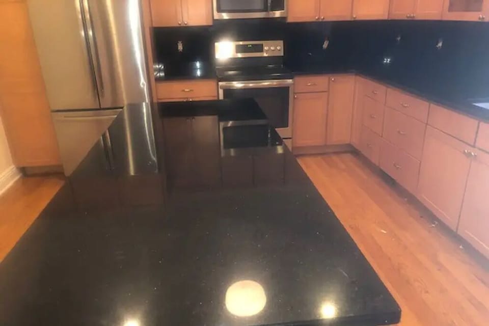new kitchen and island