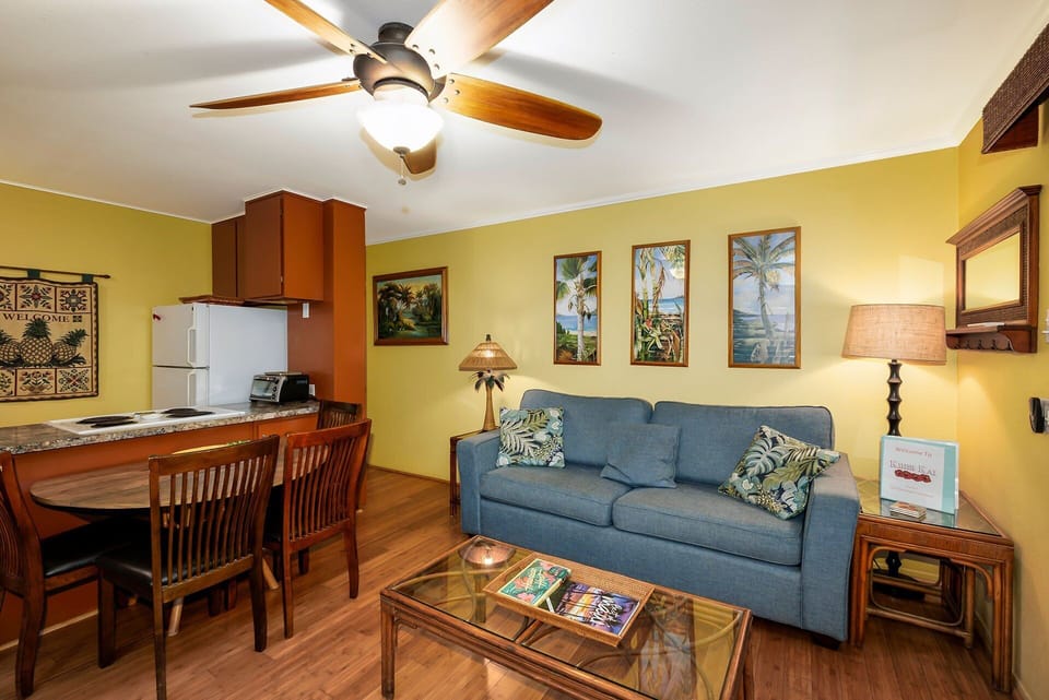 Condo 17 Living Room ~ Kihei Kai Maui Vacation Rental