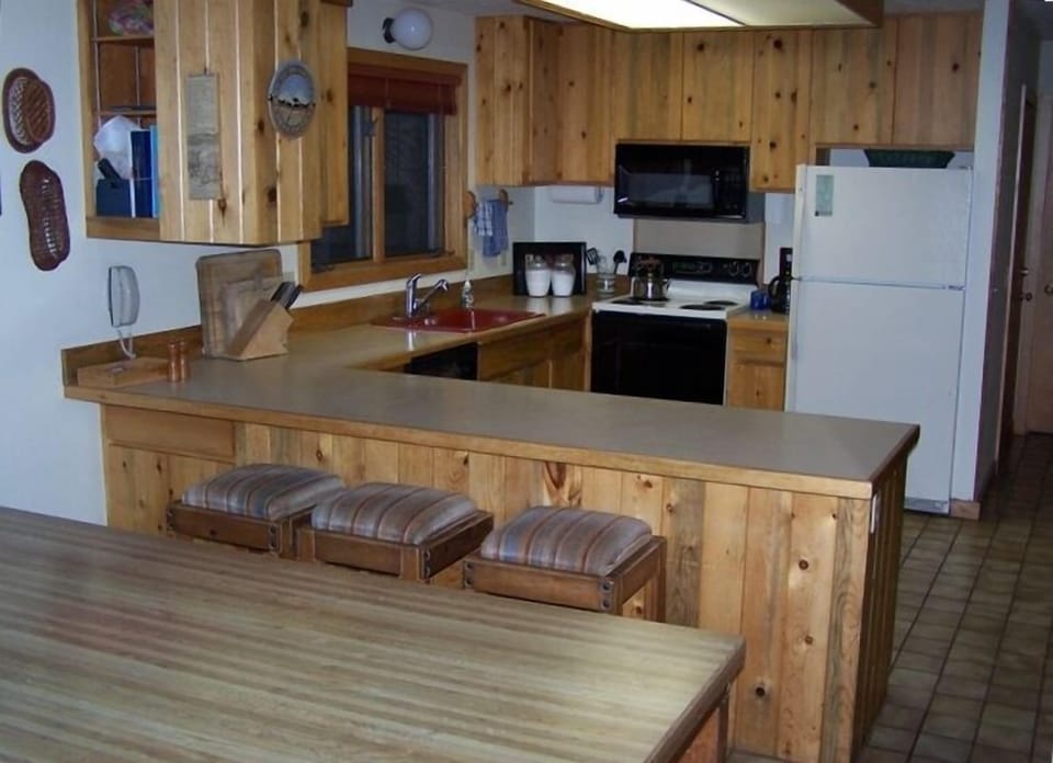 Kitchen view from eating area