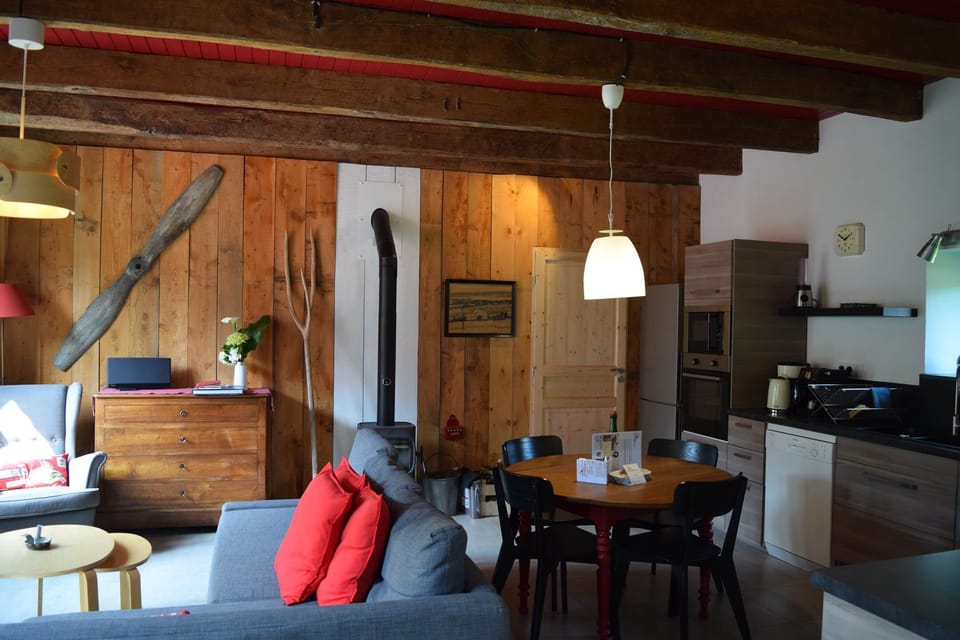 Me´tairie rdc salon table a` manger