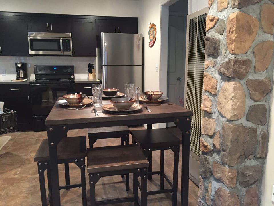 KITCHEN AND DINING ROOM