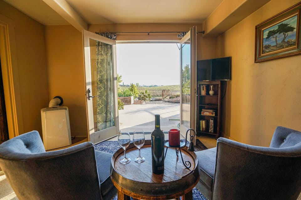 Room with a vineyard view!