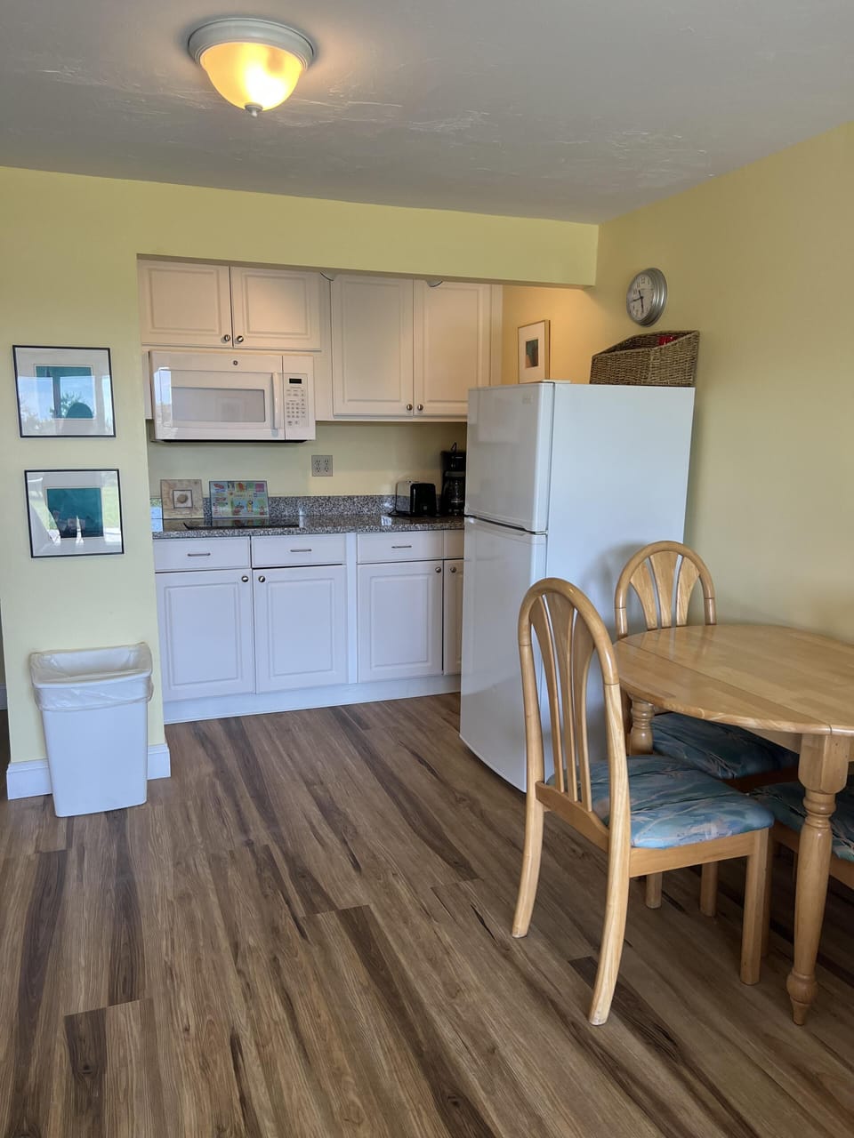 New cooktop and counter area