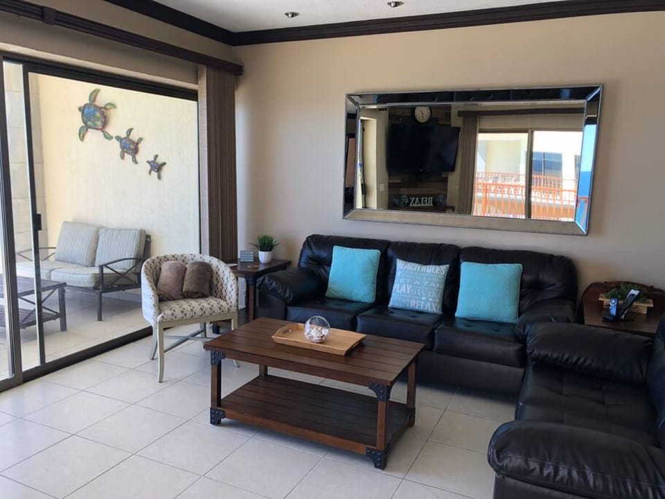 Balcony access from Living room and Master BR
