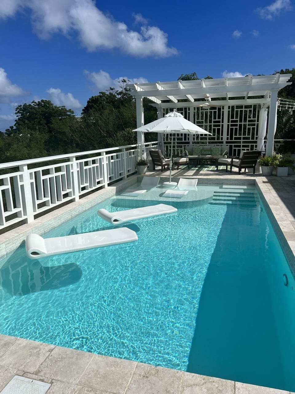 The Swimming Pool and Terrace Are The Perfect Spot to Lull Away The Sunny Days