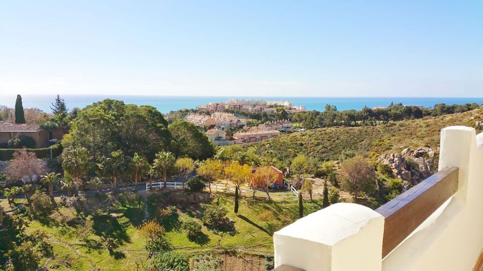 Panoramic sea view form the balcony